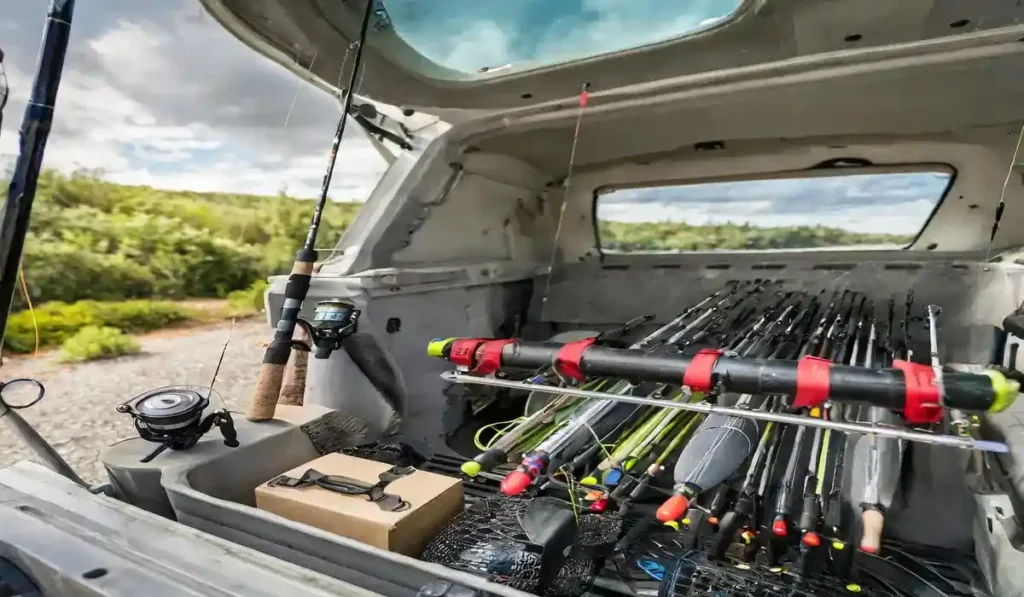 How to Carry Fishing Rods in Truck Bed
